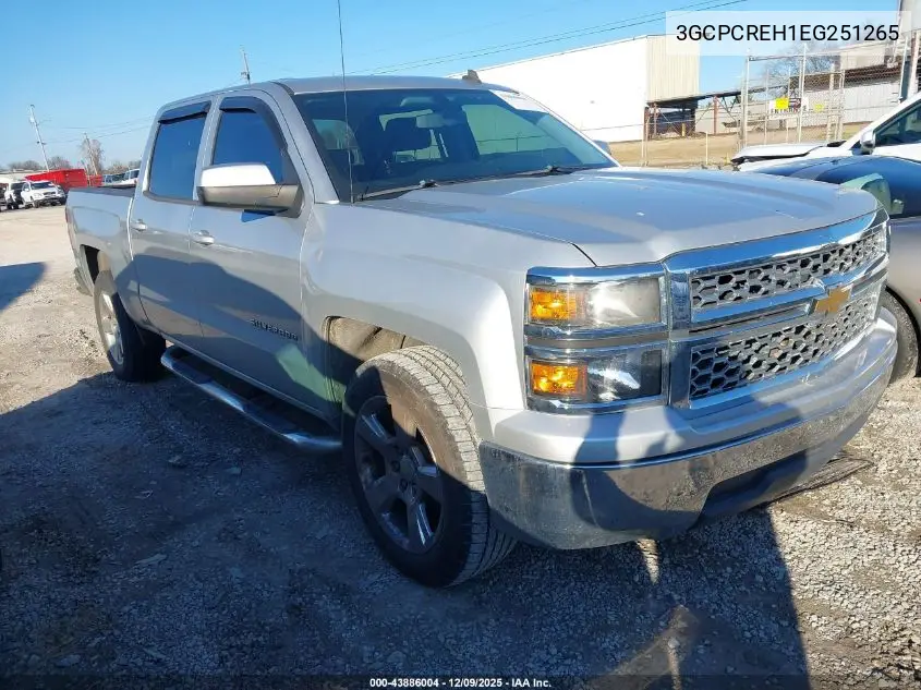 3GCPCREH1EG251265 2014 Chevrolet Silverado 1500 1Lt