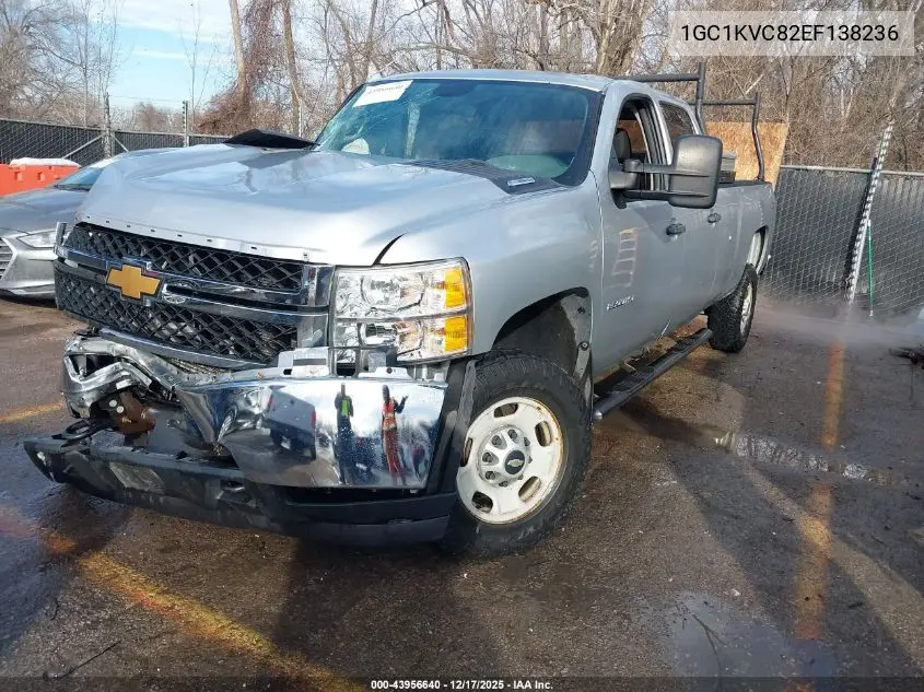 1GC1KVC82EF138236 2014 Chevrolet Silverado 2500Hd Work Truck