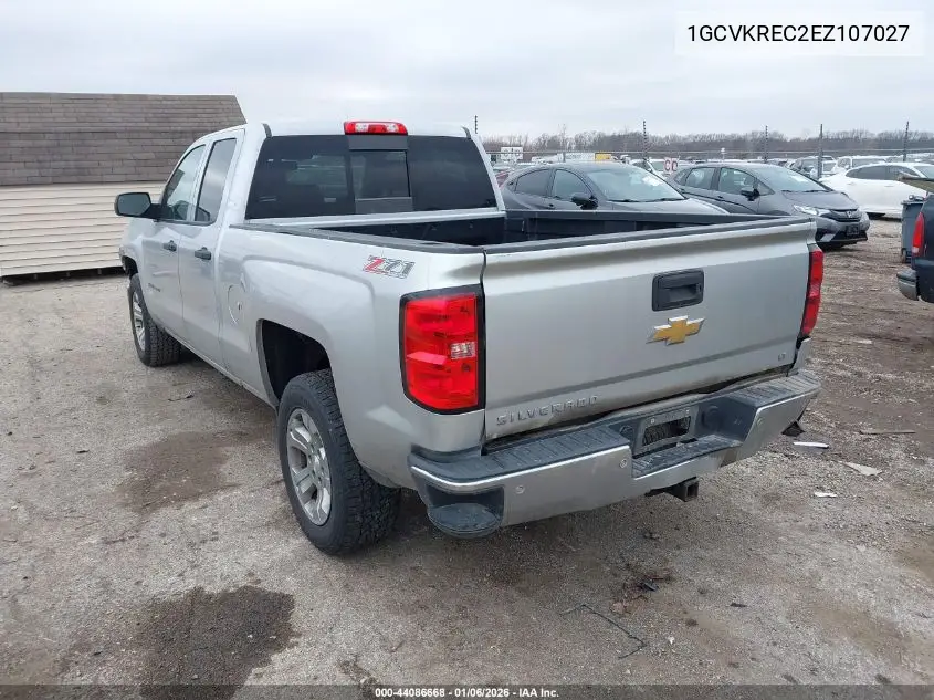1GCVKREC2EZ107027 2014 Chevrolet Silverado 1500 2Lt