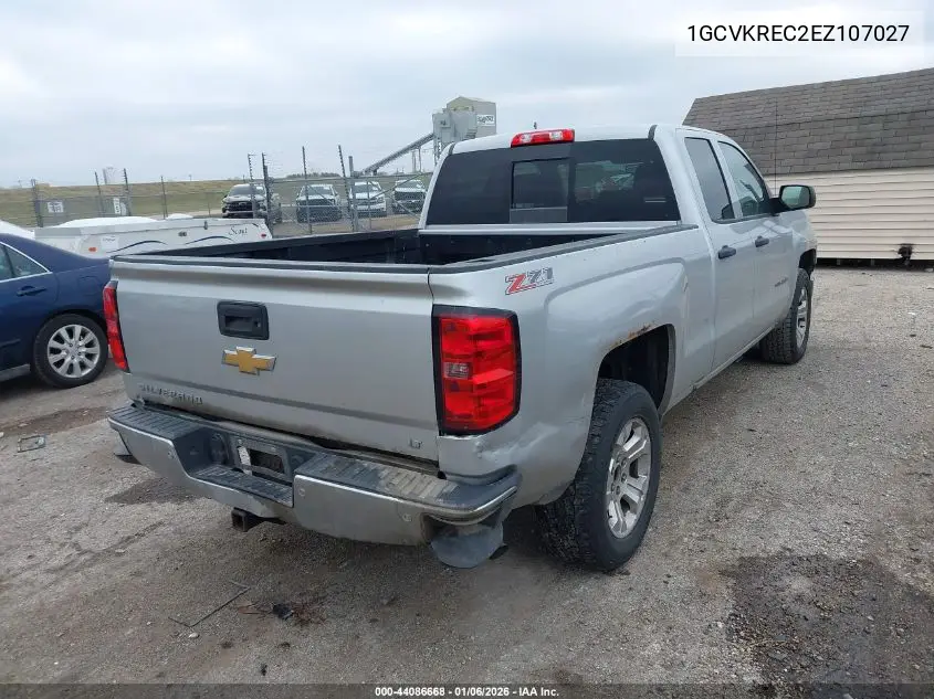 1GCVKREC2EZ107027 2014 Chevrolet Silverado 1500 2Lt