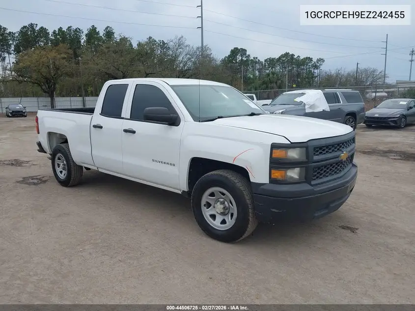 1GCRCPEH9EZ242455 2014 Chevrolet Silverado 1500 Work Truck 1Wt
