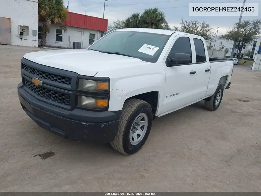 1GCRCPEH9EZ242455 2014 Chevrolet Silverado 1500 Work Truck 1Wt