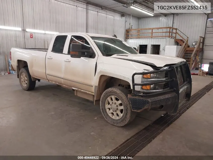 1GC2KVE85FZ552435 2015 Chevrolet Silverado 2500Hd Lt