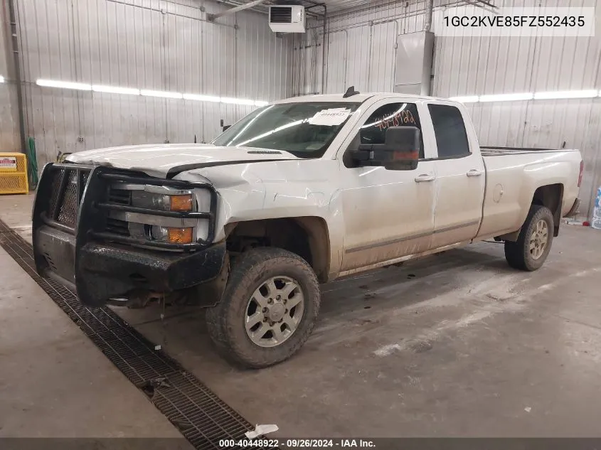 1GC2KVE85FZ552435 2015 Chevrolet Silverado 2500Hd Lt