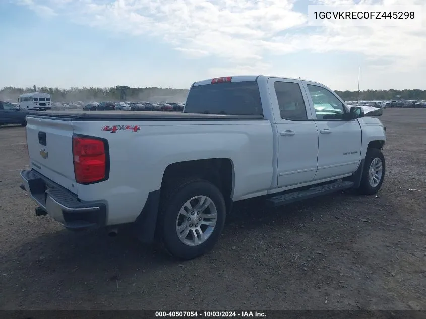 1GCVKREC0FZ445298 2015 Chevrolet Silverado 1500 1Lt