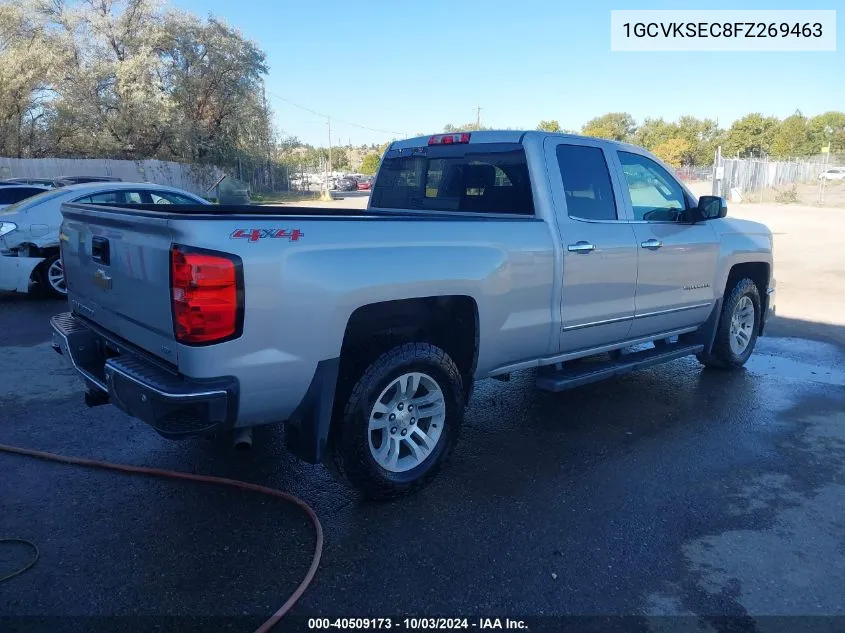 1GCVKSEC8FZ269463 2015 Chevrolet Silverado 1500 1Lz