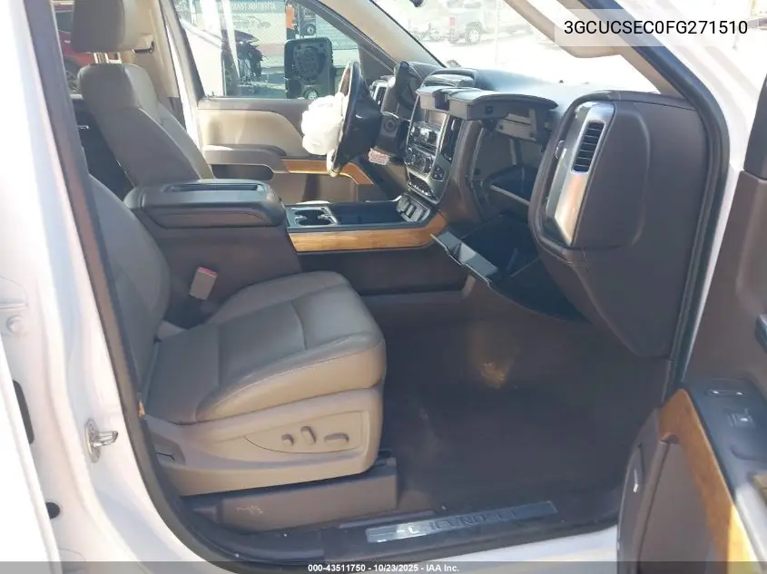 3GCUCSEC0FG271510 2015 Chevrolet Silverado 1500 1Lz
