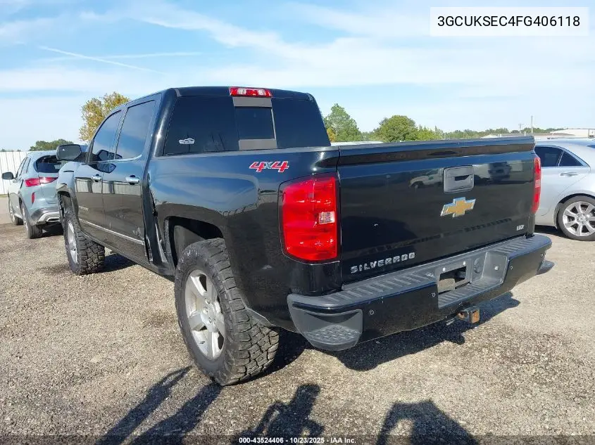 3GCUKSEC4FG406118 2015 Chevrolet Silverado 1500 1Lz