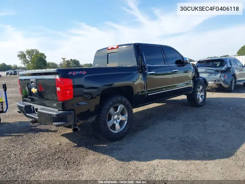 3GCUKSEC4FG406118 2015 Chevrolet Silverado 1500 1Lz