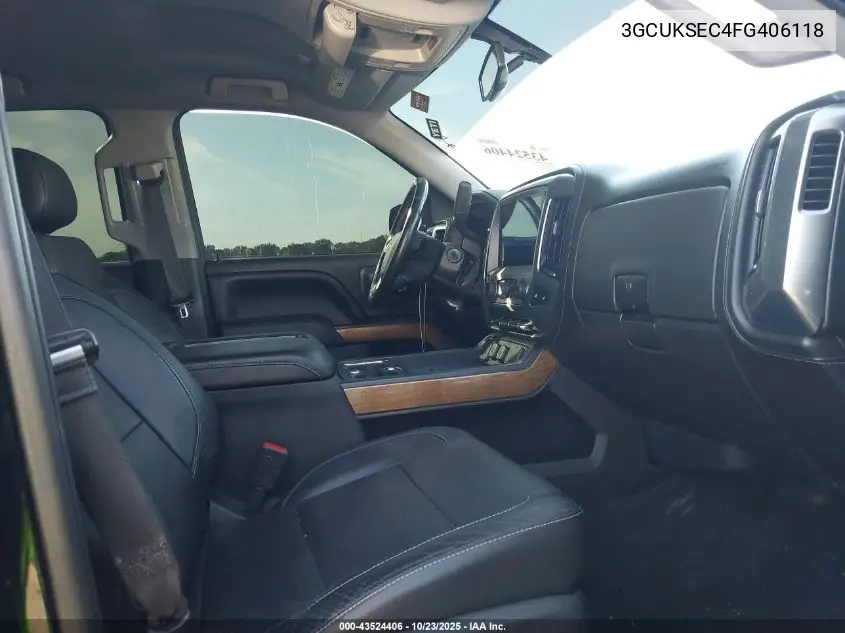3GCUKSEC4FG406118 2015 Chevrolet Silverado 1500 1Lz