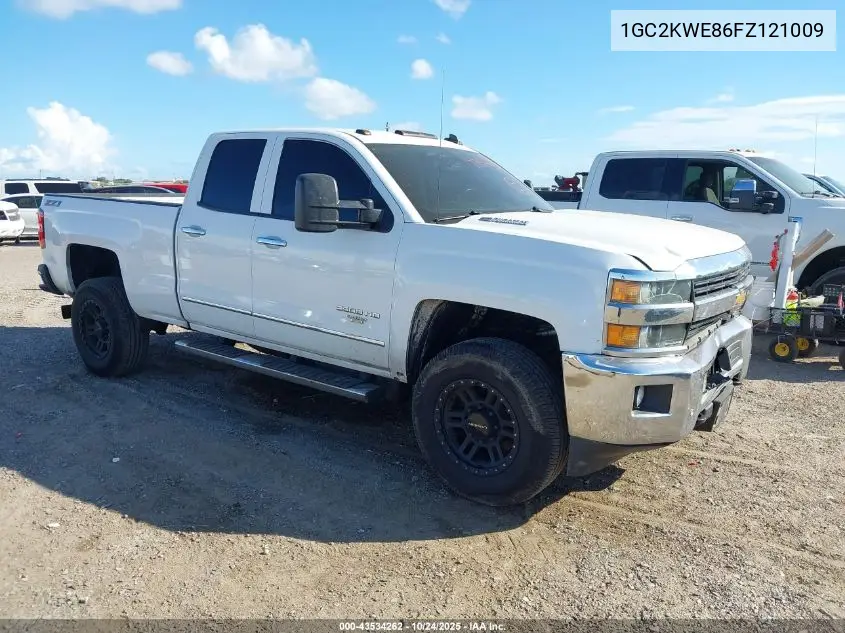 1GC2KWE86FZ121009 2015 Chevrolet Silverado 2500Hd Ltz