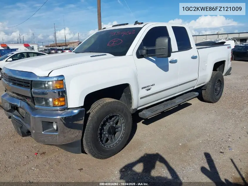 1GC2KWE86FZ121009 2015 Chevrolet Silverado 2500Hd Ltz