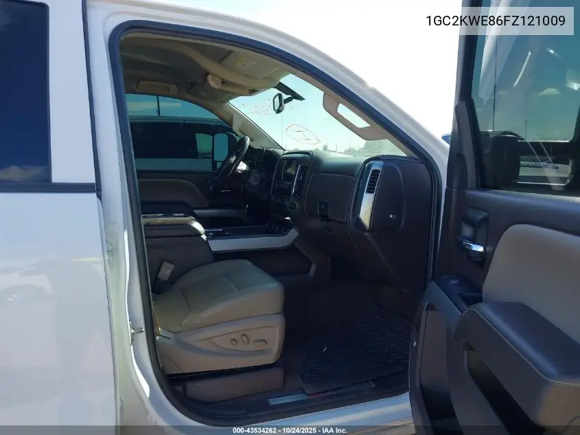 1GC2KWE86FZ121009 2015 Chevrolet Silverado 2500Hd Ltz