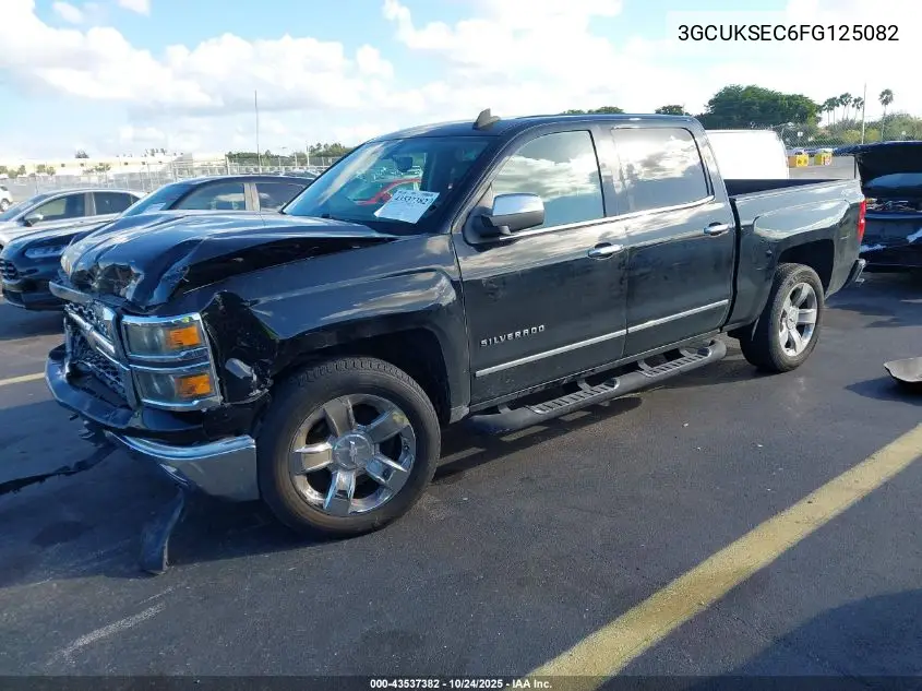 3GCUKSEC6FG125082 2015 Chevrolet Silverado 1500 1Lz