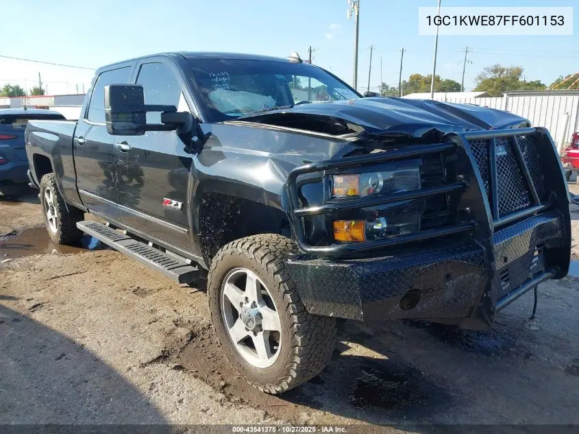 1GC1KWE87FF601153 2015 Chevrolet Silverado 2500Hd Ltz