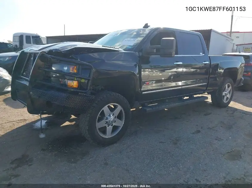 1GC1KWE87FF601153 2015 Chevrolet Silverado 2500Hd Ltz