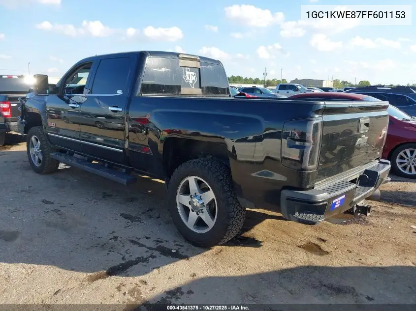 1GC1KWE87FF601153 2015 Chevrolet Silverado 2500Hd Ltz