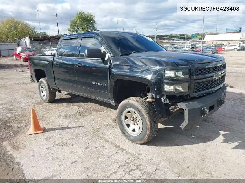 3GCUKREC9FG423408 2015 Chevrolet Silverado 1500 1Lt
