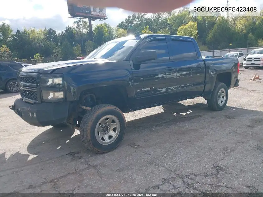 3GCUKREC9FG423408 2015 Chevrolet Silverado 1500 1Lt