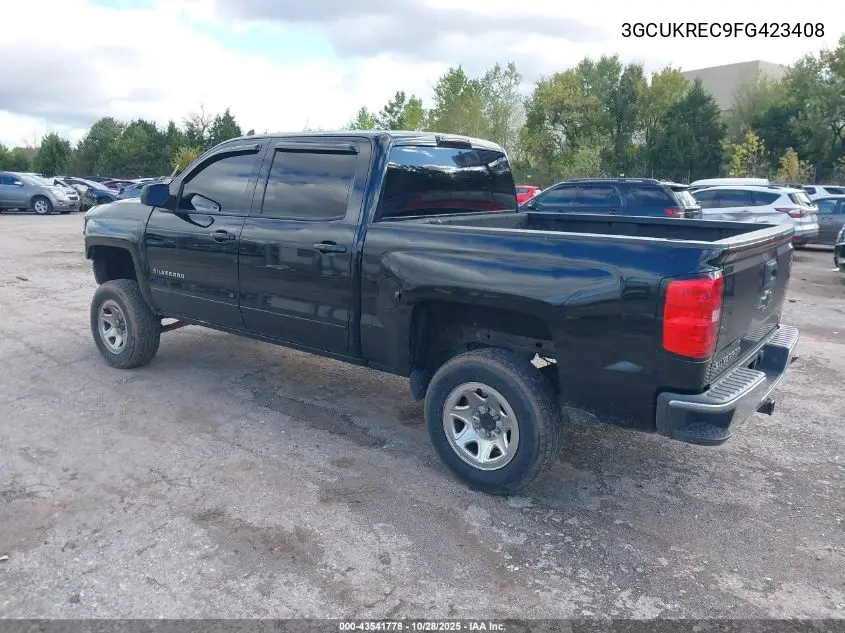 3GCUKREC9FG423408 2015 Chevrolet Silverado 1500 1Lt