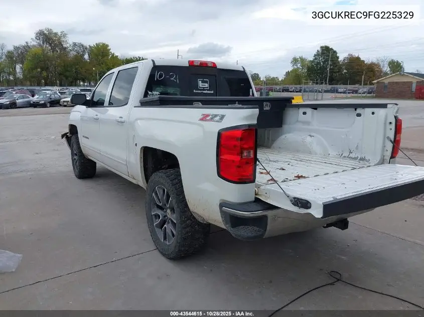 3GCUKREC9FG225329 2015 Chevrolet Silverado 1500 2Lt