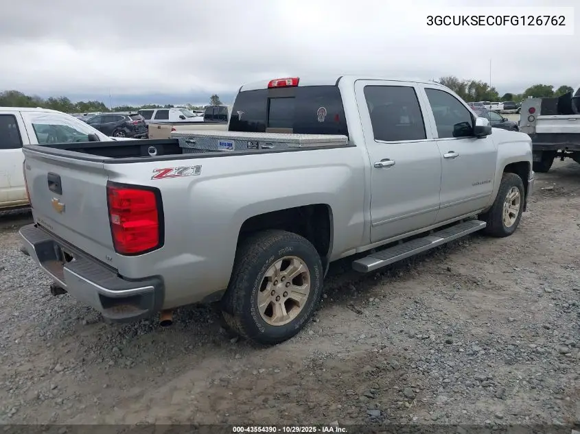 3GCUKSEC0FG126762 2015 Chevrolet Silverado 1500 2Lz
