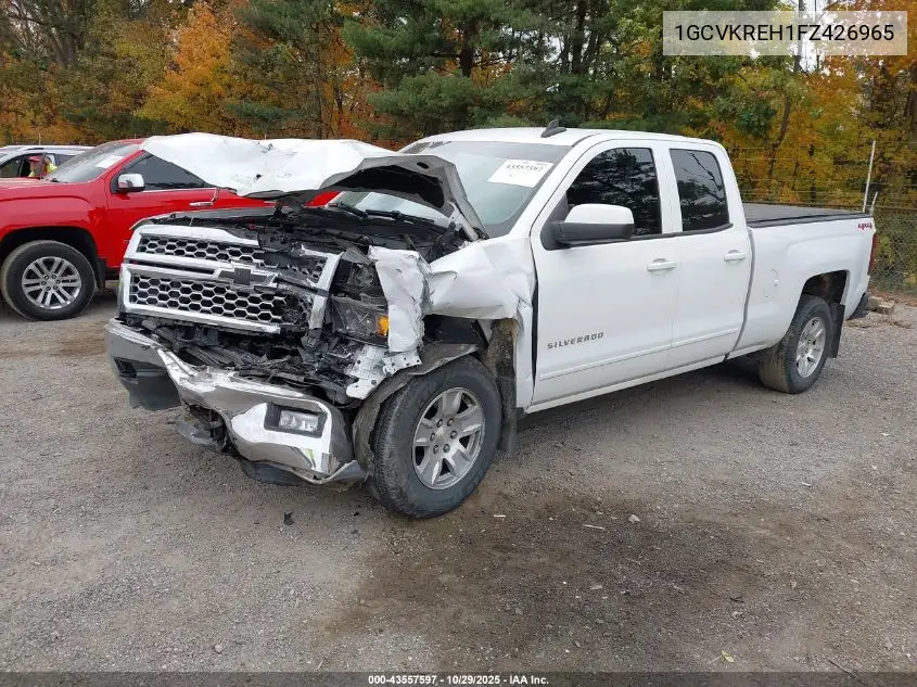 1GCVKREH1FZ426965 2015 Chevrolet Silverado 1500 1Lt