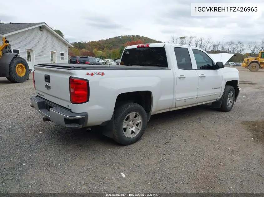 1GCVKREH1FZ426965 2015 Chevrolet Silverado 1500 1Lt