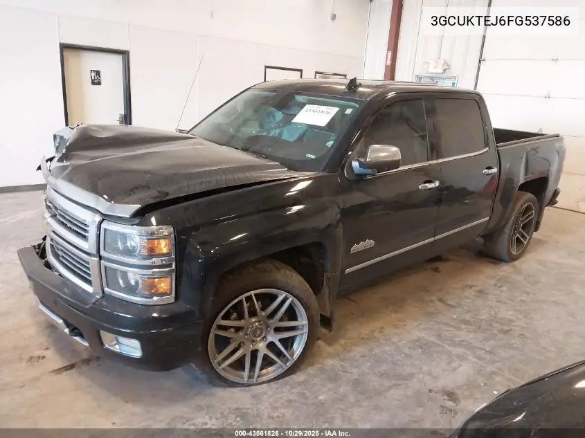 3GCUKTEJ6FG537586 2015 Chevrolet Silverado 1500 High Country