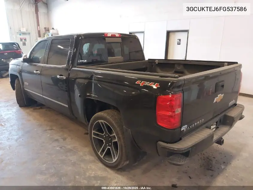 3GCUKTEJ6FG537586 2015 Chevrolet Silverado 1500 High Country
