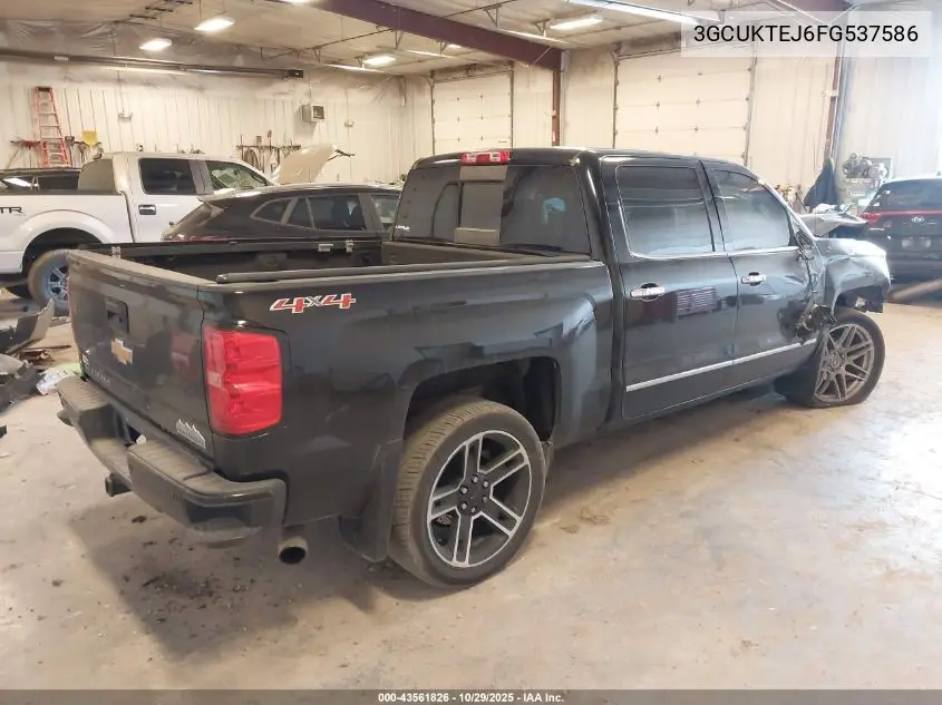 3GCUKTEJ6FG537586 2015 Chevrolet Silverado 1500 High Country