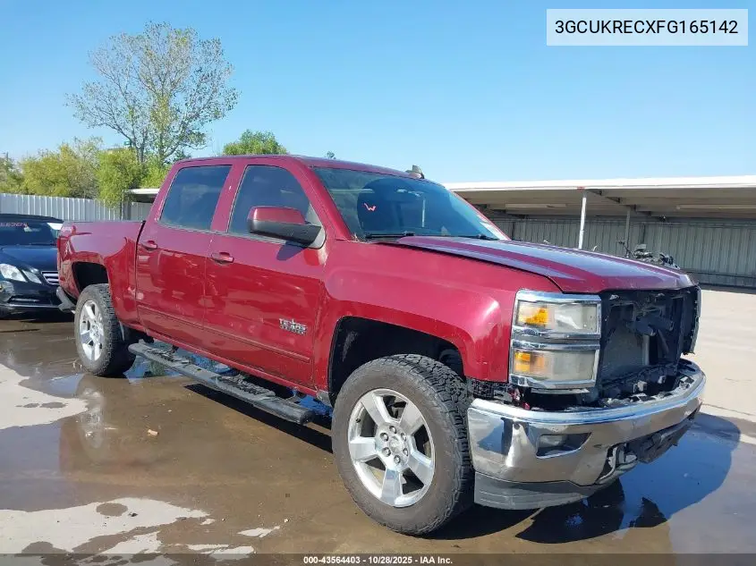 3GCUKRECXFG165142 2015 Chevrolet Silverado 1500 1Lt