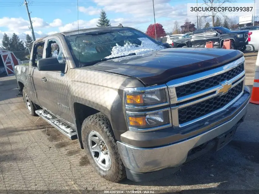 3GCUKPEC9FG399387 2015 Chevrolet Silverado 1500 Ls/Wt