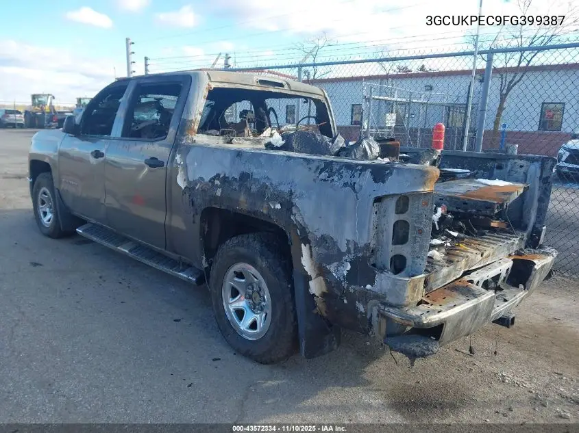3GCUKPEC9FG399387 2015 Chevrolet Silverado 1500 Ls/Wt