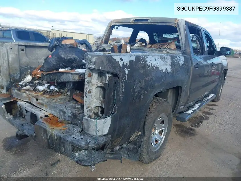 3GCUKPEC9FG399387 2015 Chevrolet Silverado 1500 Ls/Wt
