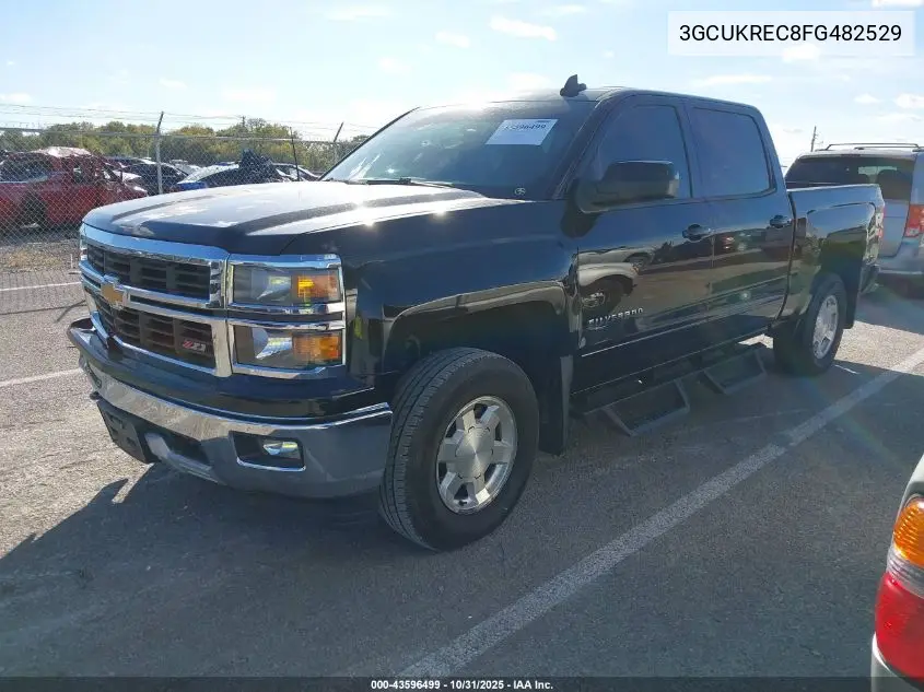 3GCUKREC8FG482529 2015 Chevrolet Silverado 1500 2Lt