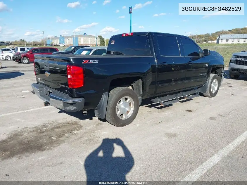 3GCUKREC8FG482529 2015 Chevrolet Silverado 1500 2Lt