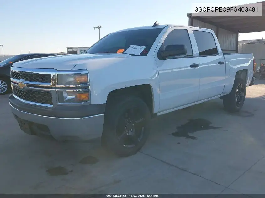 3GCPCPEC9FG403481 2015 Chevrolet Silverado 1500 Ls
