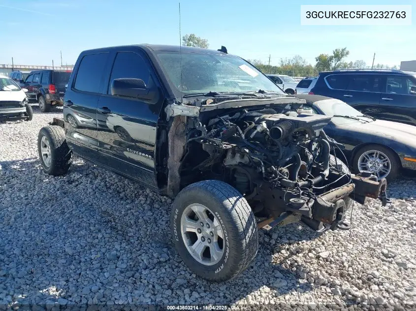 3GCUKREC5FG232763 2015 Chevrolet Silverado 1500 2Lt
