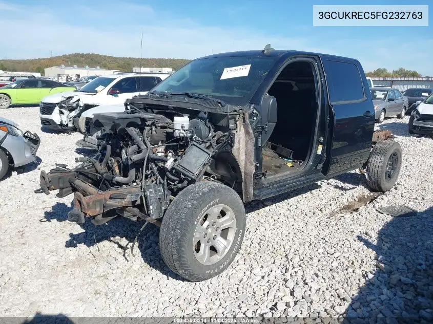 3GCUKREC5FG232763 2015 Chevrolet Silverado 1500 2Lt
