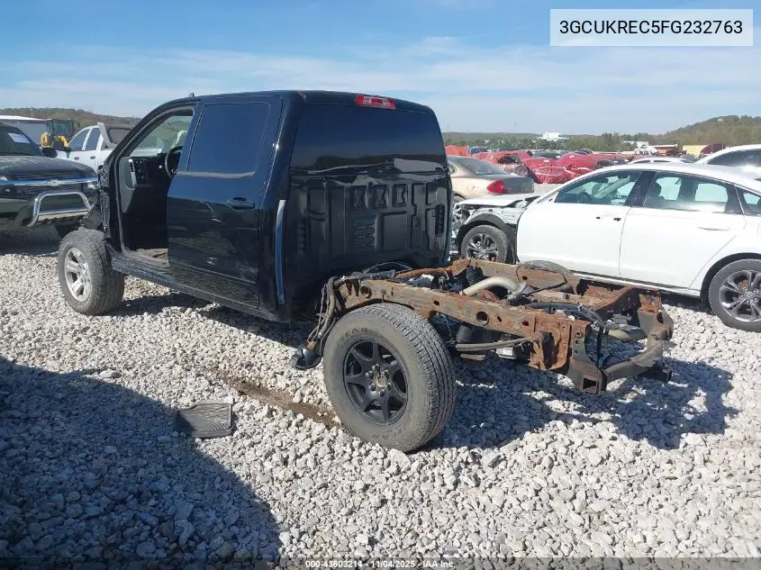 3GCUKREC5FG232763 2015 Chevrolet Silverado 1500 2Lt