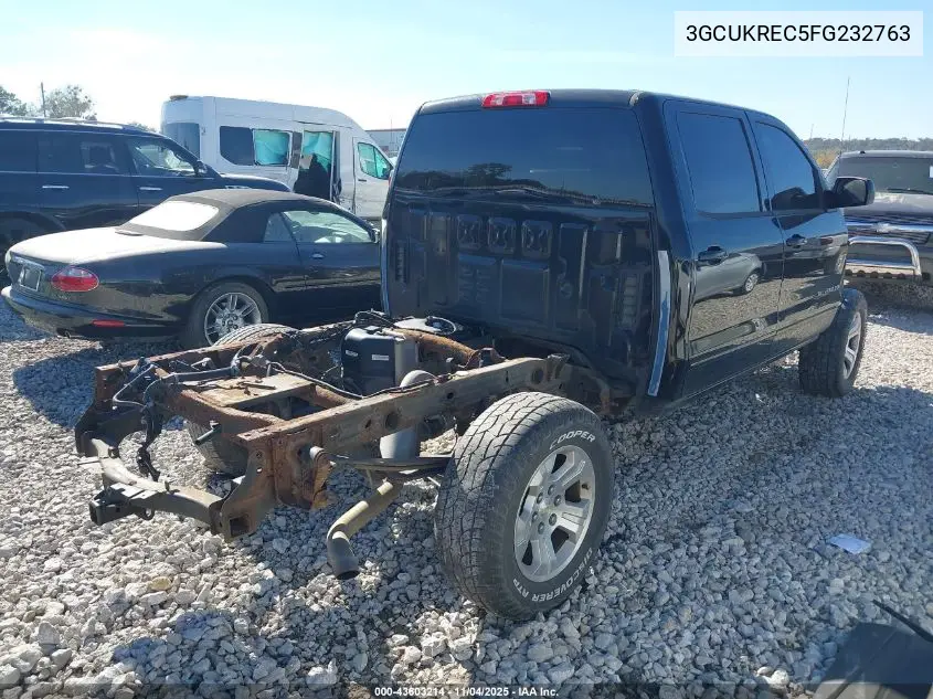 3GCUKREC5FG232763 2015 Chevrolet Silverado 1500 2Lt