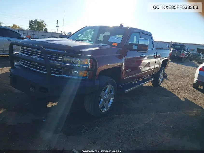 1GC1KXE85FF538303 2015 Chevrolet Silverado 2500Hd High Country
