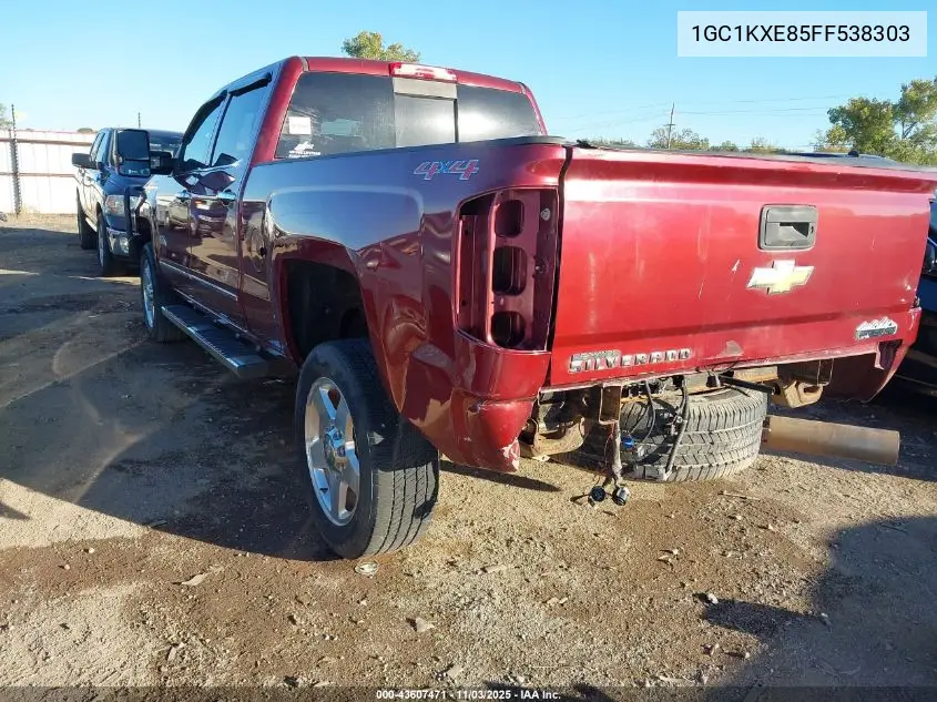 1GC1KXE85FF538303 2015 Chevrolet Silverado 2500Hd High Country