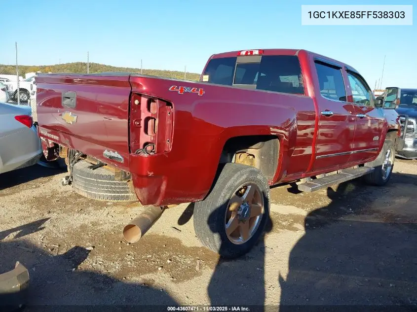 1GC1KXE85FF538303 2015 Chevrolet Silverado 2500Hd High Country