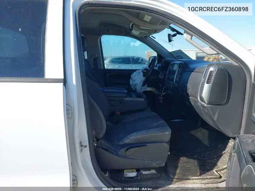 1GCRCREC6FZ360898 2015 Chevrolet Silverado 1500 1Lt