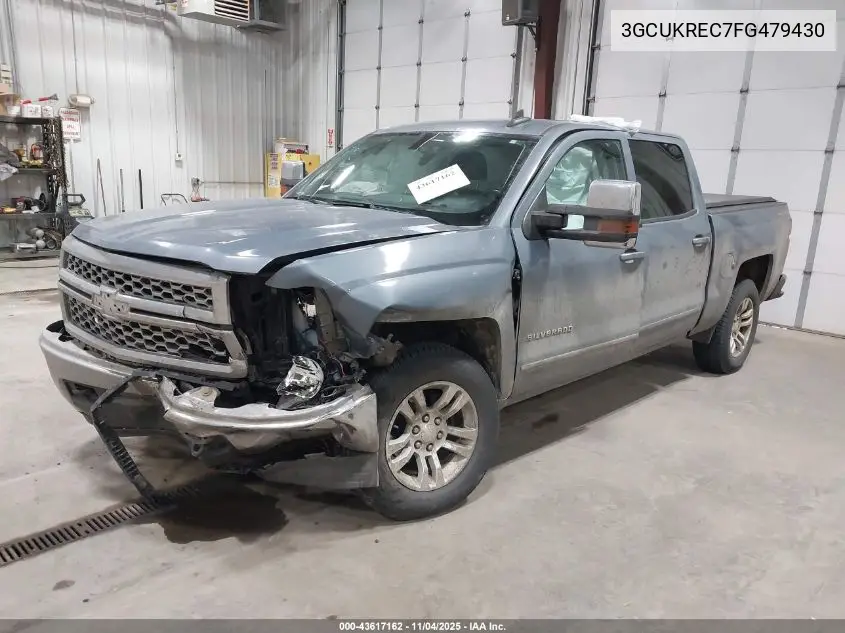 3GCUKREC7FG479430 2015 Chevrolet Silverado 1500 1Lt