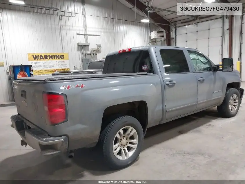 3GCUKREC7FG479430 2015 Chevrolet Silverado 1500 1Lt