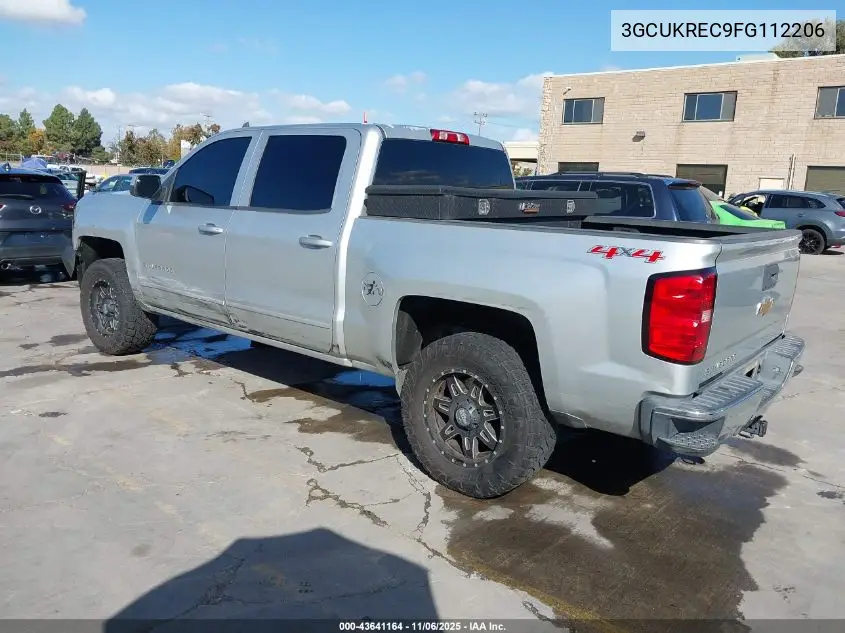 3GCUKREC9FG112206 2015 Chevrolet Silverado 1500 1Lt
