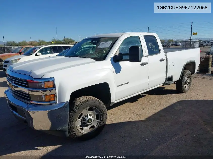 1GB2CUEG9FZ122068 2015 Chevrolet Silverado 2500Hd Wt